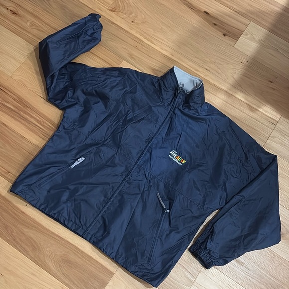 Vintage FIVE ALIVE windbreaker with zipper hood - Picture 2 of 9